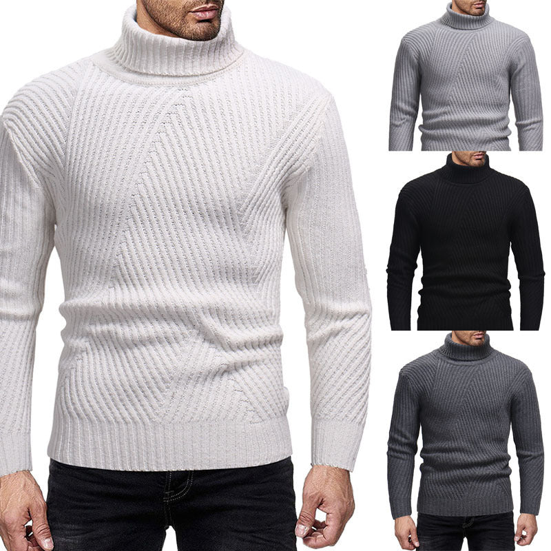 Men's Turtleneck Sweater Lisslune