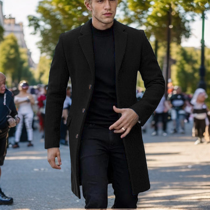 Men's elegant simple coat Lisslune