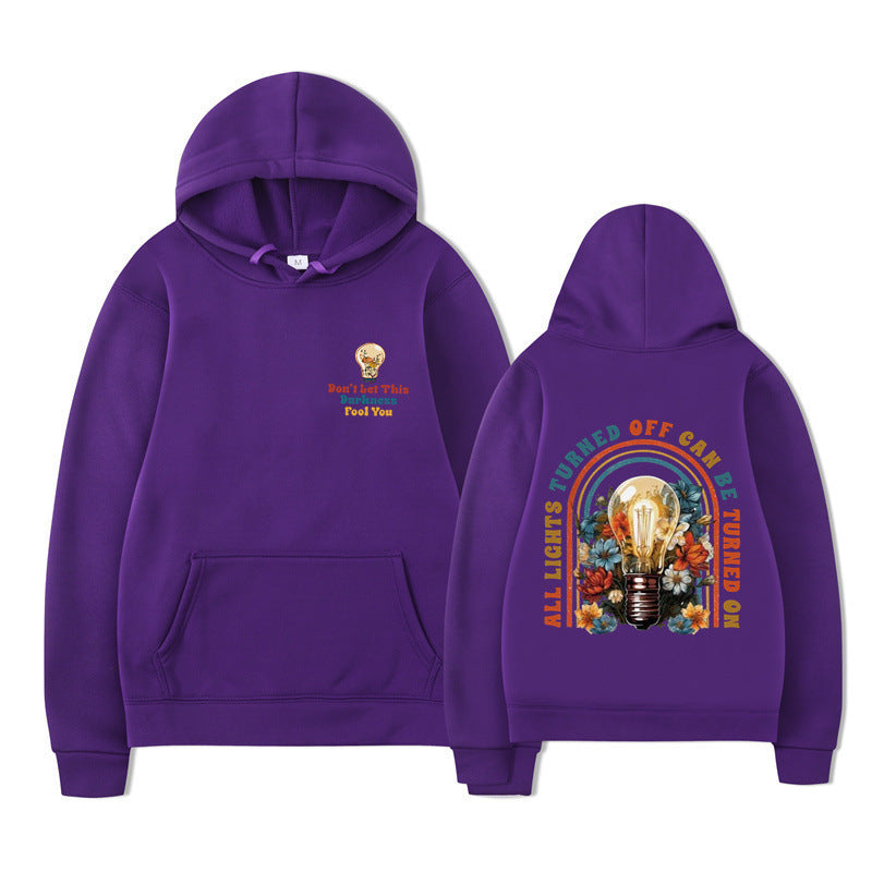 Women's hoodie with colorful design and relaxed fit Lisslune