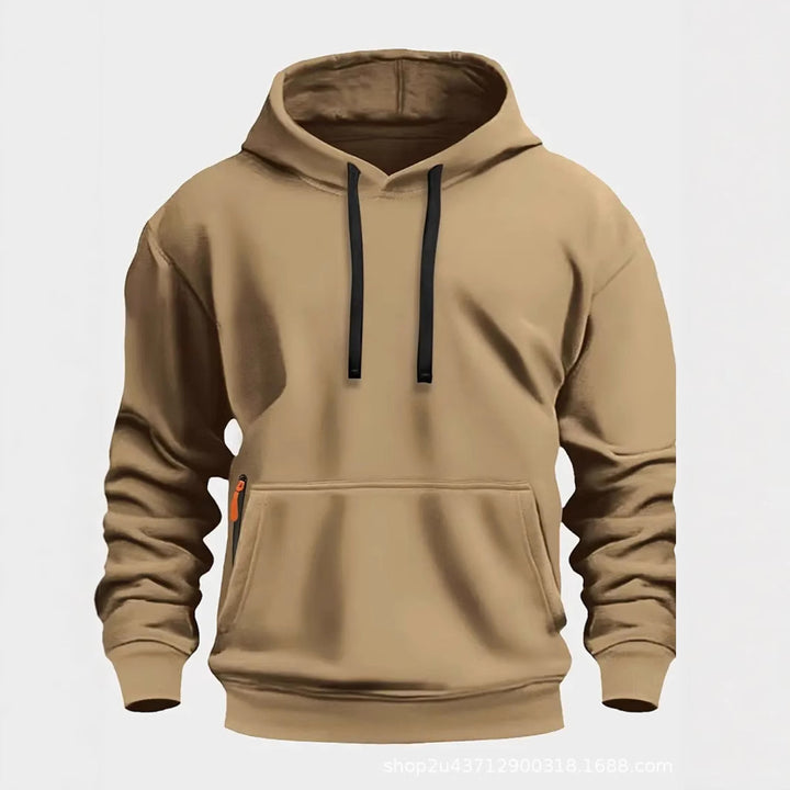 Men's sporty hoodie with practical pockets and breathable material Lisslune