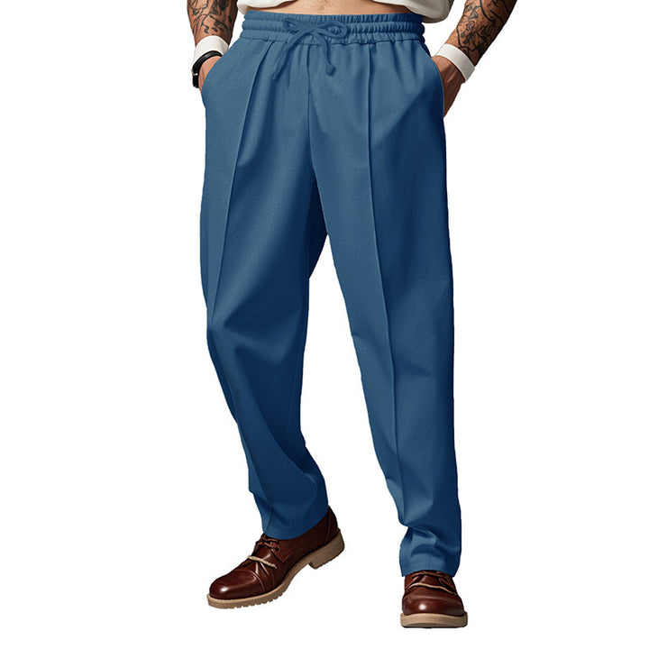 Men's jogging pants with side inserts and elastic waistband Lisslune