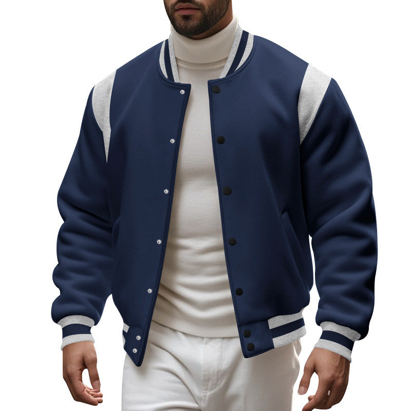 Men's stylish sweatshirt jacket in sports look Lisslune