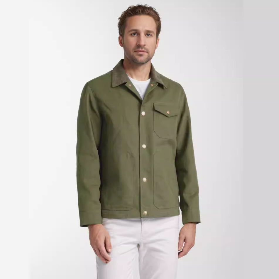 Men's timeless jacket with textured design Lisslune