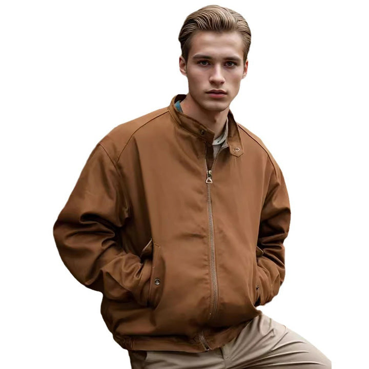 Men's casual outdoor jacket with practical pockets and breathable inner lining Lisslune