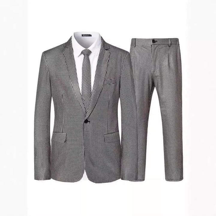 Men's Sparkling Suit Set Lisslune