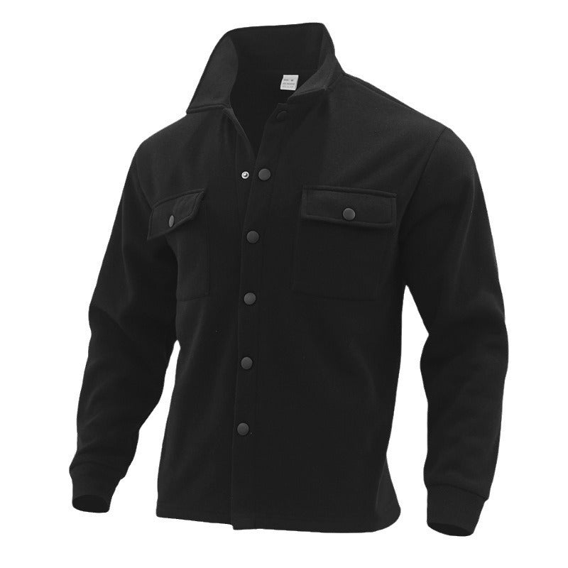Men's casual jacket with practical pockets and modern design Lisslune