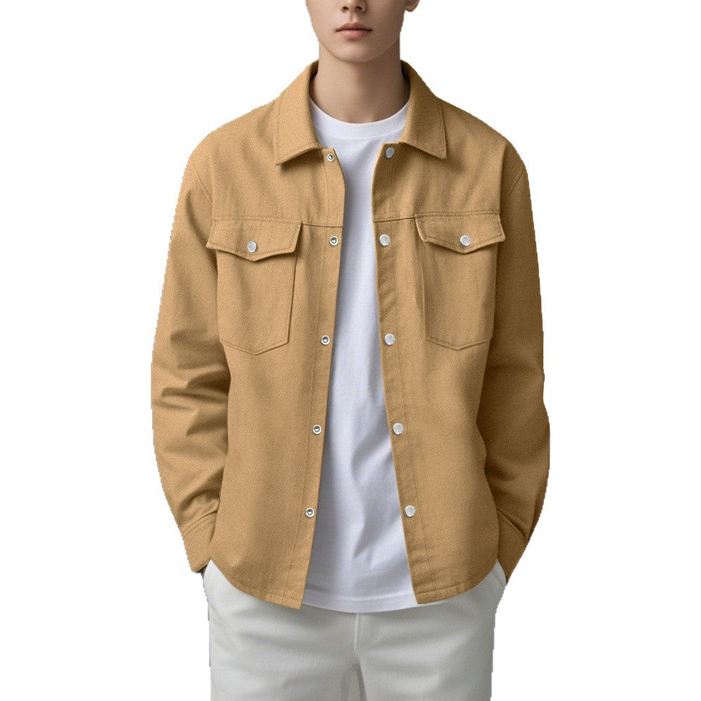 Men's fashionable shirt jacket with practical breast pockets and modern cut Lisslune