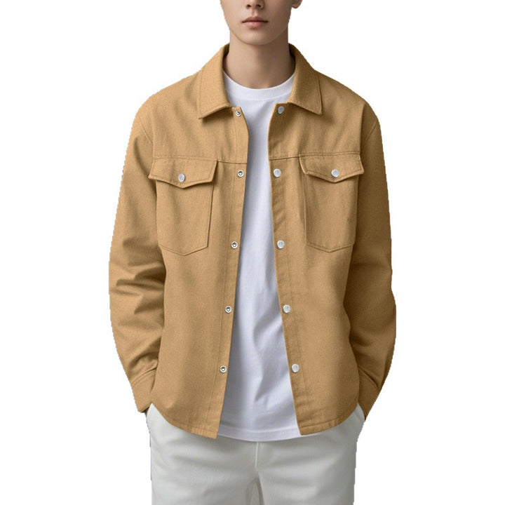 Men's fashionable shirt jacket with practical breast pockets and modern cut Lisslune