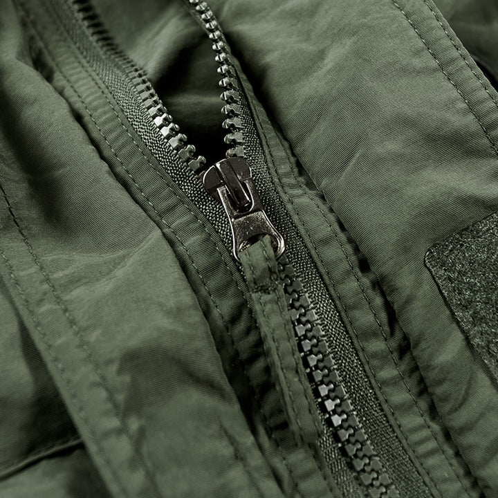 Men's Outdoor Jacket with Warm Lining and Multifunctional Pockets Lisslune