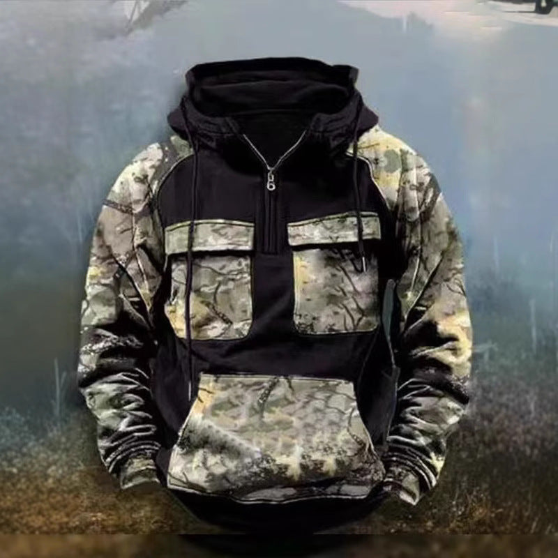 Men's Camouflage Functional Hoodie Lisslune