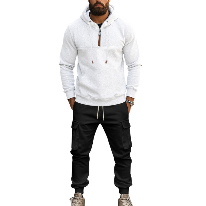 Men's casual hoodie and cargo pants set Lisslune