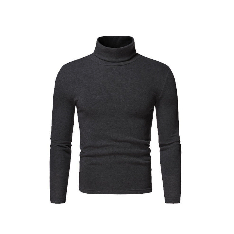 Men's stylish turtleneck sweater made of fine knit Lisslune