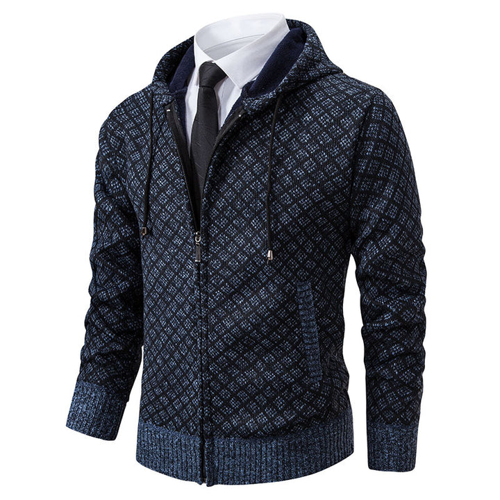 Men's fashionable hoodie sweatshirt with elegant pattern Lisslune
