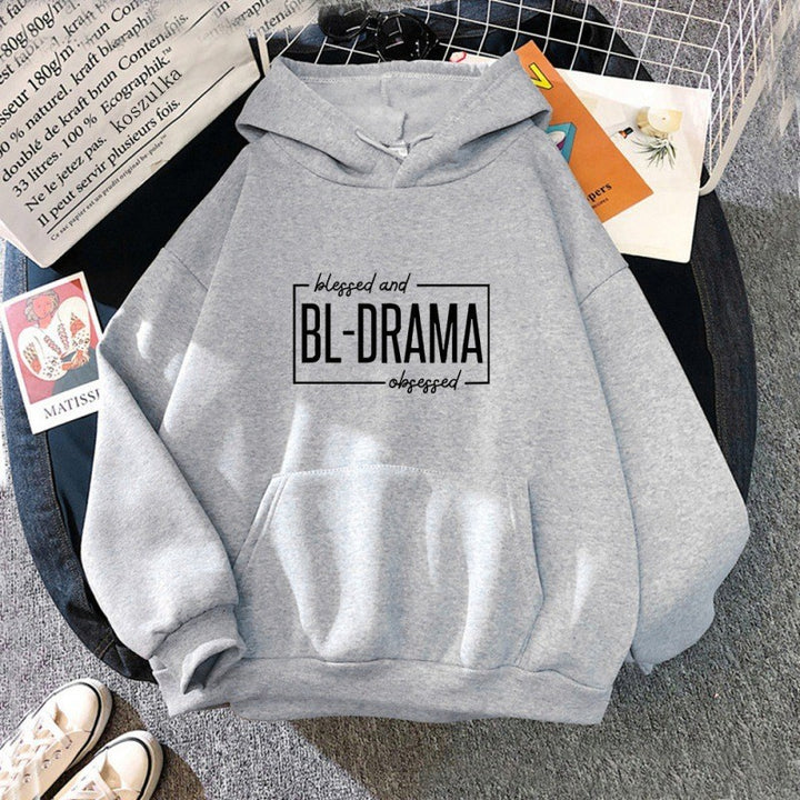 Women's hoodie with modern statement print Lisslune