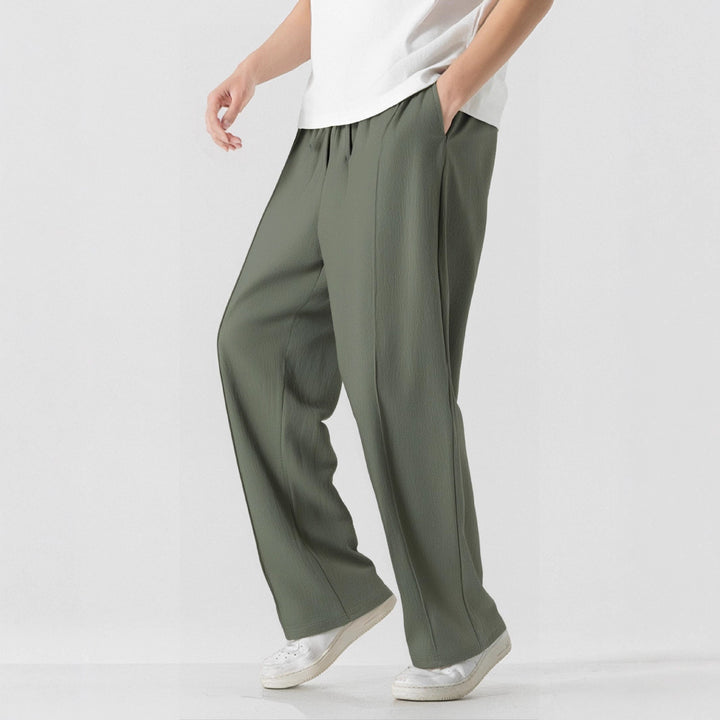 Men's Elegant, Loose Leisure Pants made of Breathable Fabric Lisslune