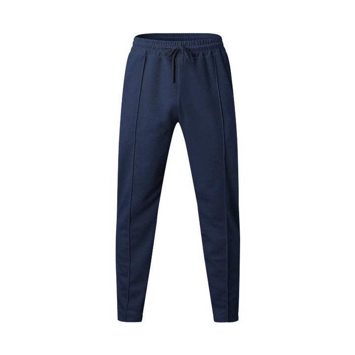Men's sporty jogging pants with elastic waistband and side inserts Lisslune