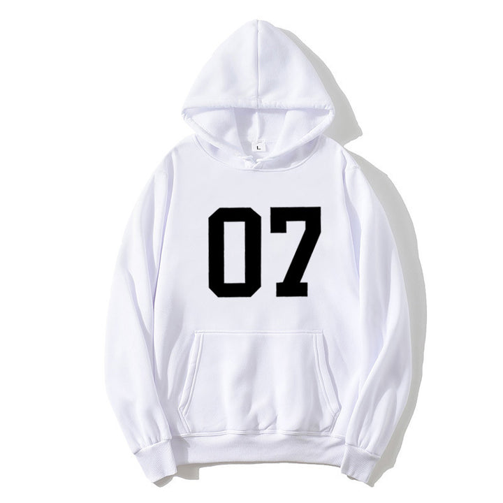 Women's hoodie with large lettering Lisslune
