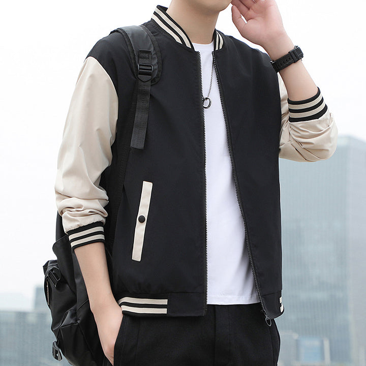 Men's sporty bomber jacket Lisslune