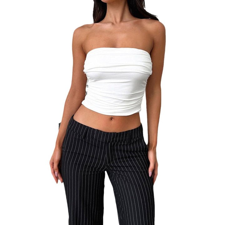 Damen Bustier-Top mit Raffungen Lisslune
