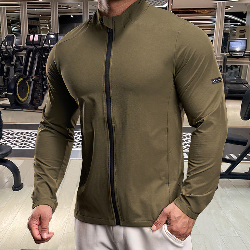 Men's Breathable Training Jacket Lisslune
