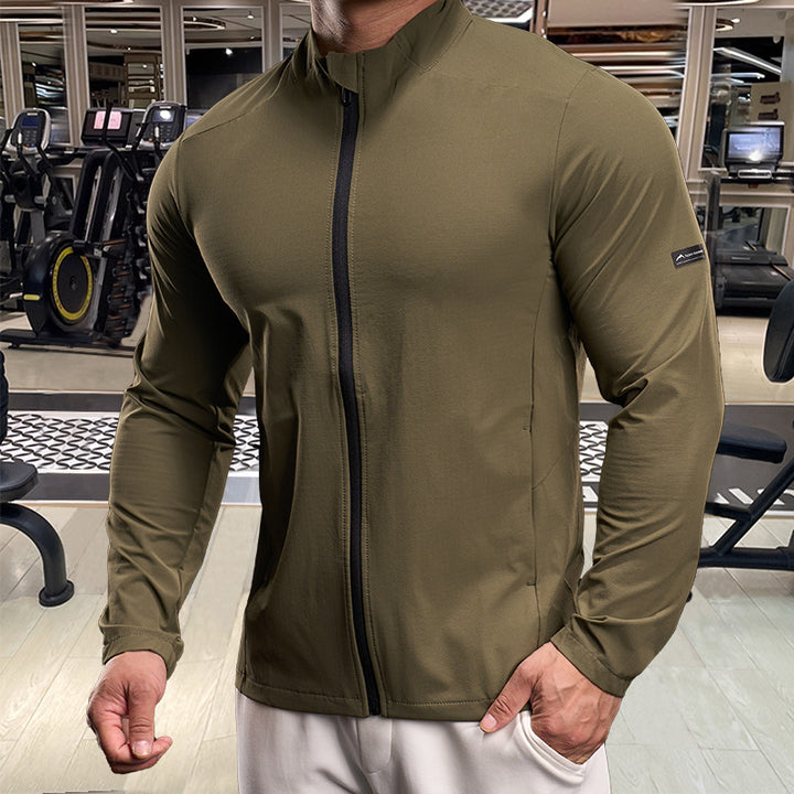 Men's Breathable Training Jacket Lisslune