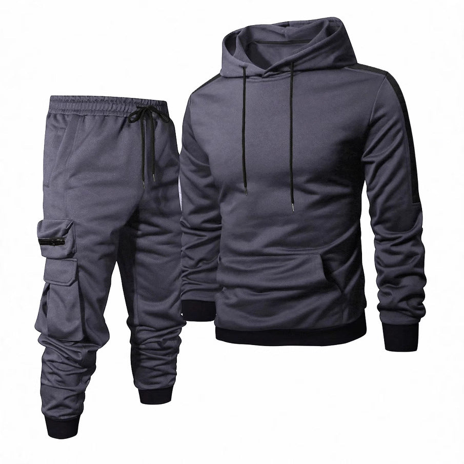 Men's Leisure Suit with Practical Pockets Lisslune