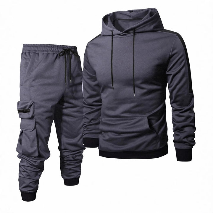 Men's Leisure Suit with Practical Pockets Lisslune