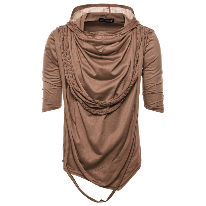 Men's hoodie with innovative design and unique draping Lisslune