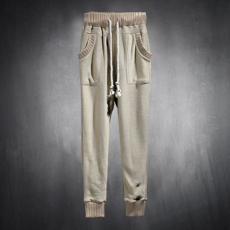 Men's sporty jogging pants with comfortable side pockets and elastic waistband Lisslune