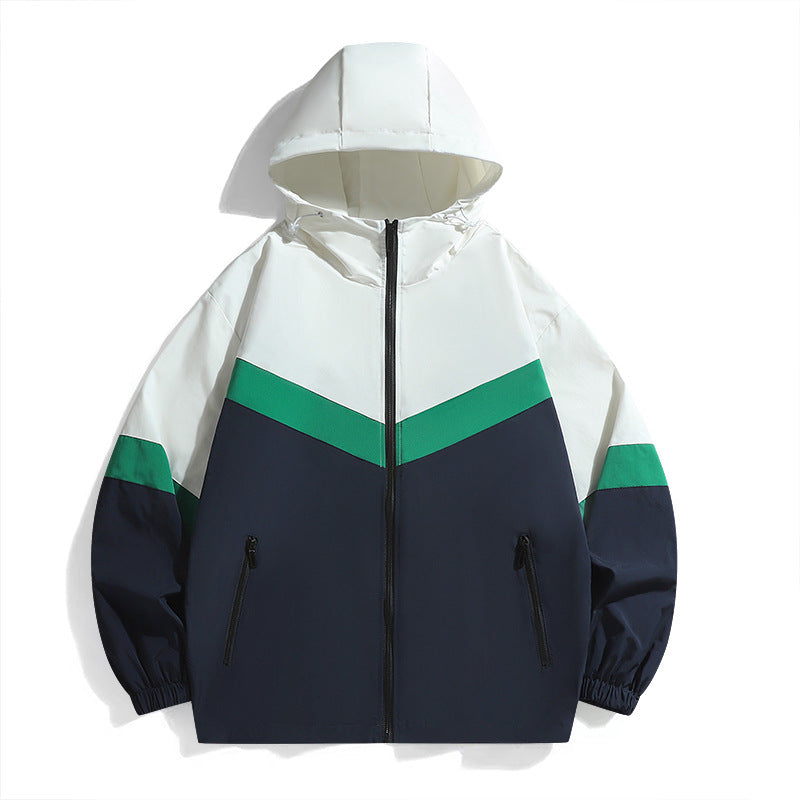 Men's lightweight transitional jacket with adjustable hood system and breathable inserts Lisslune