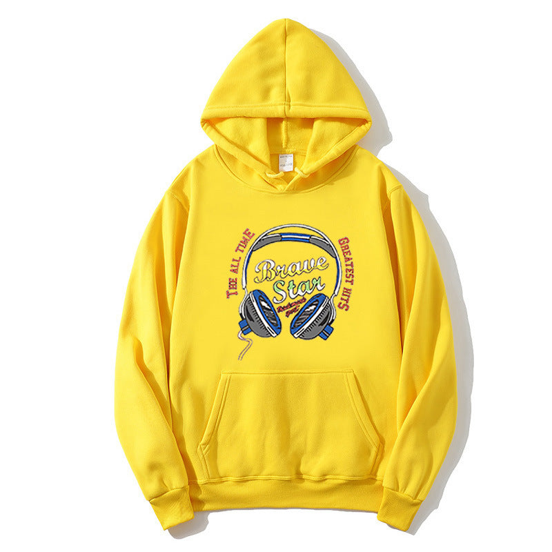 Women's hoodie with striking music design Lisslune