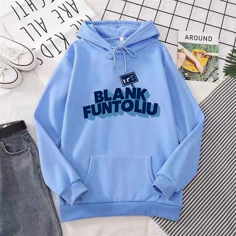 Women's hoodie with casual lettering and comfortable pockets Lisslune