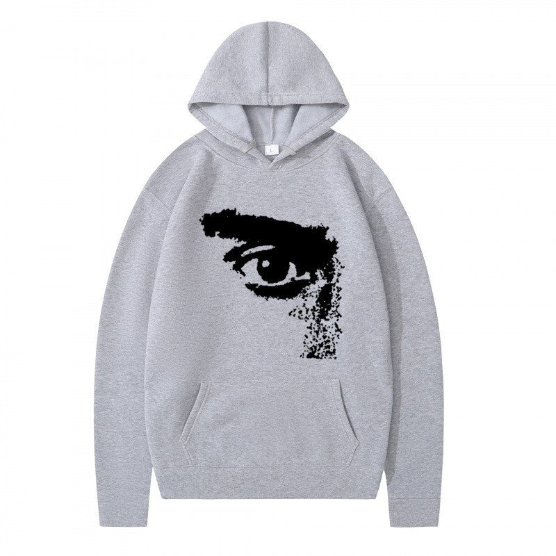 Women’s hoodie with modern, artistic print Lisslune