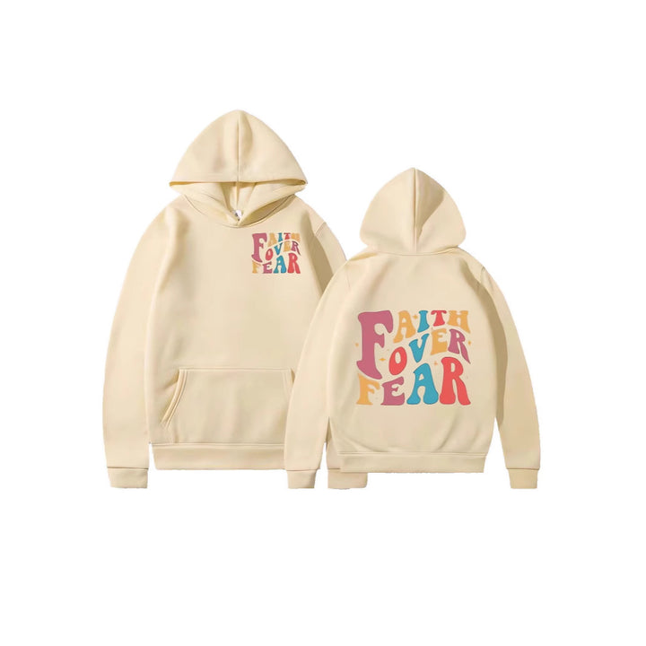 Women's Hoodie with Motivational Graphic Details Lisslune