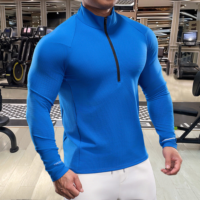 Men's Breathable Functional Shirt with Half Zipper Lisslune