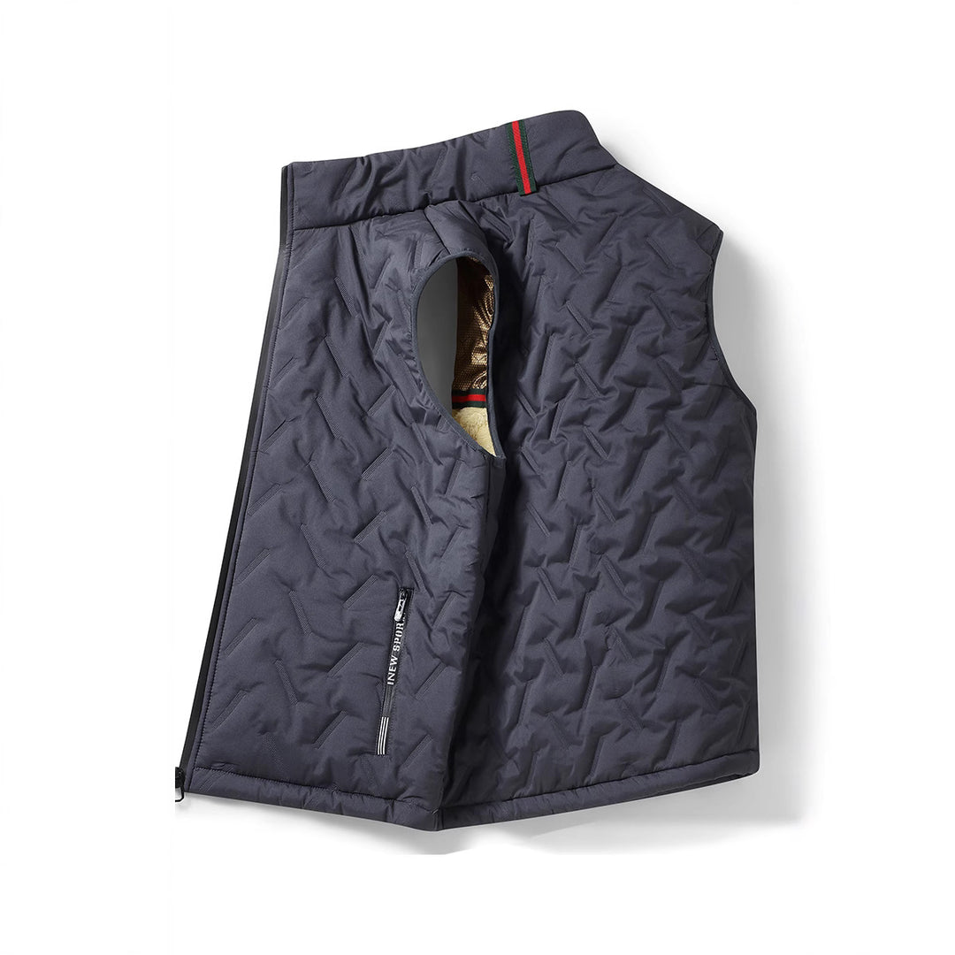 Men's Insulated Fleece Vest Lisslune