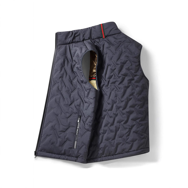 Men's Insulated Fleece Vest Lisslune