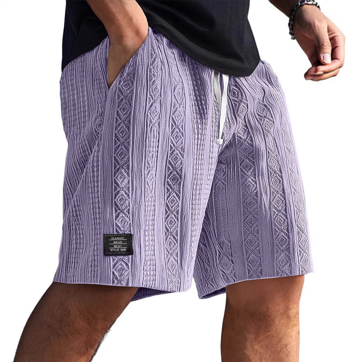 Men's Stylish Leisure Pants in Casual Knit Design Lisslune