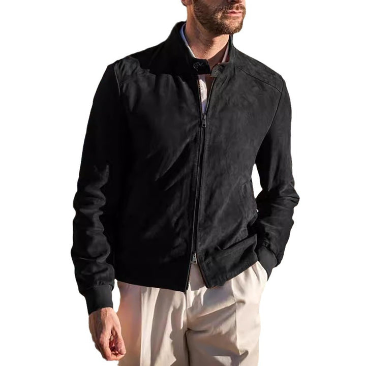 Men's Sporty Lightweight Jacket with Modern Collar Lisslune