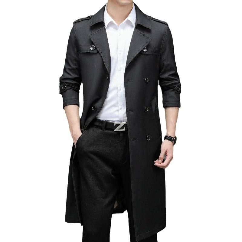 Men's Stylish Trench Coat Lisslune