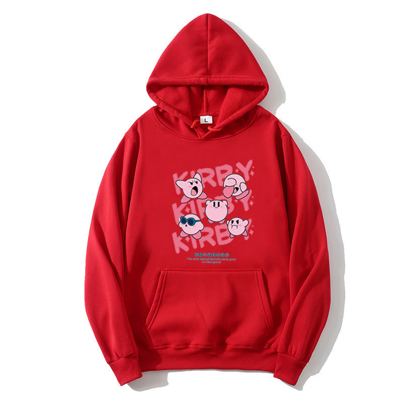 Women's hoodie with playful Kirby motif Lisslune