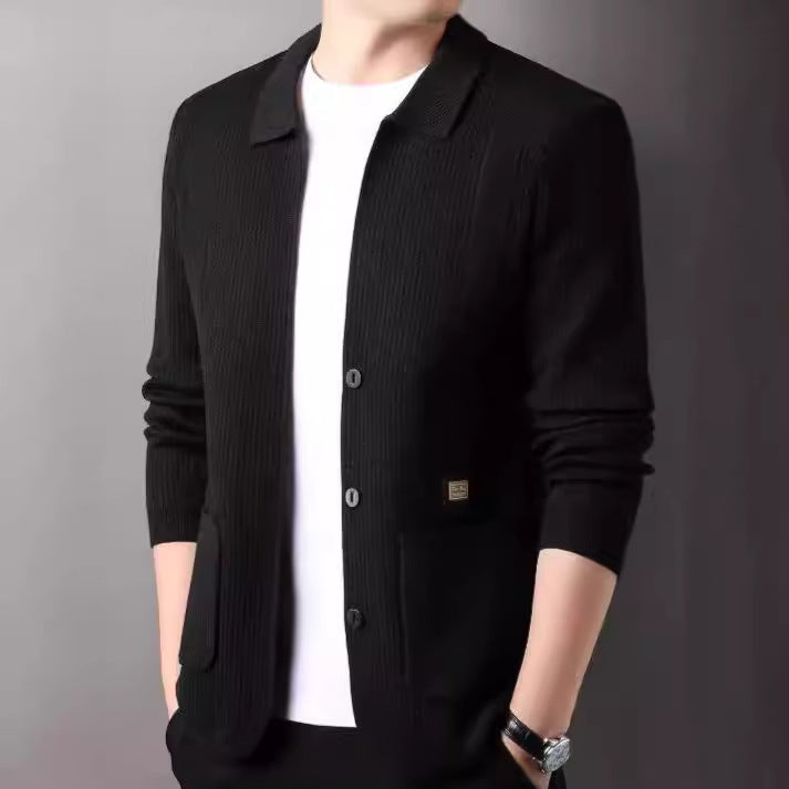 Men's fashionable cardigan with practical pockets Lisslune