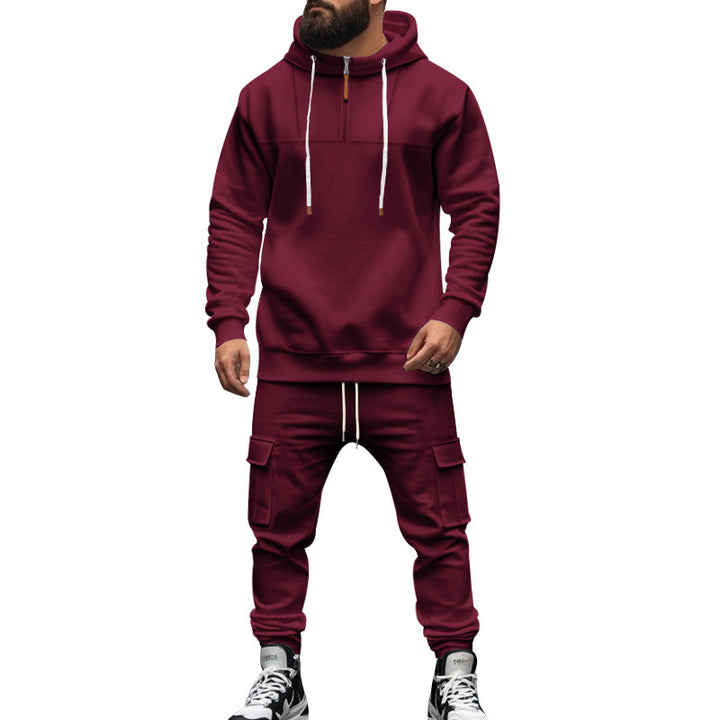 Men's sporty hoodie and cargo pants set Lisslune