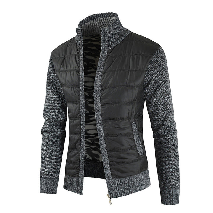 Men's functional jacket with modern stand-up collar and innovative materials Lisslune