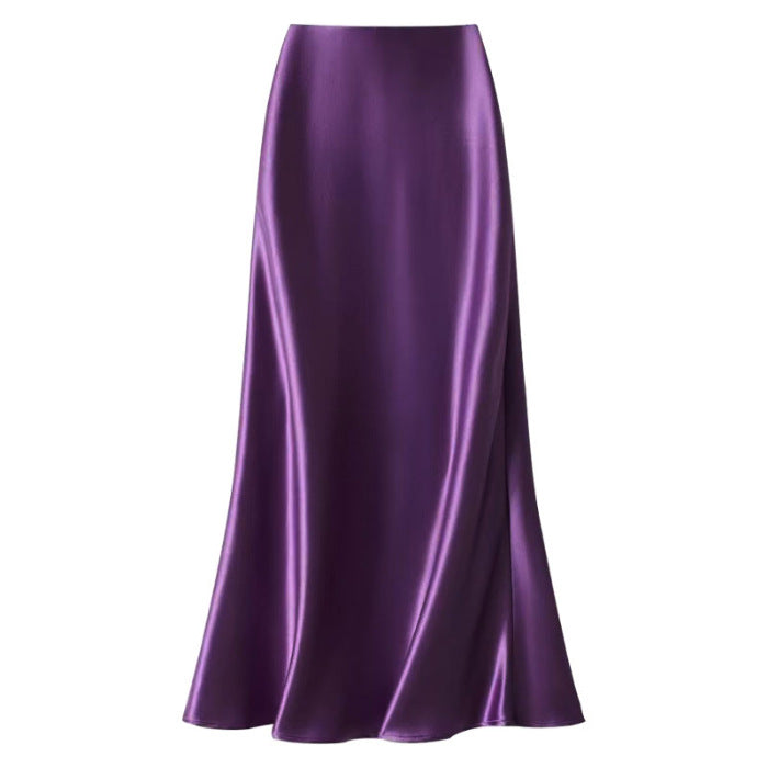 Ladies Elegant Maxi Skirt made of high-quality flowing material with a wide cut Lisslune