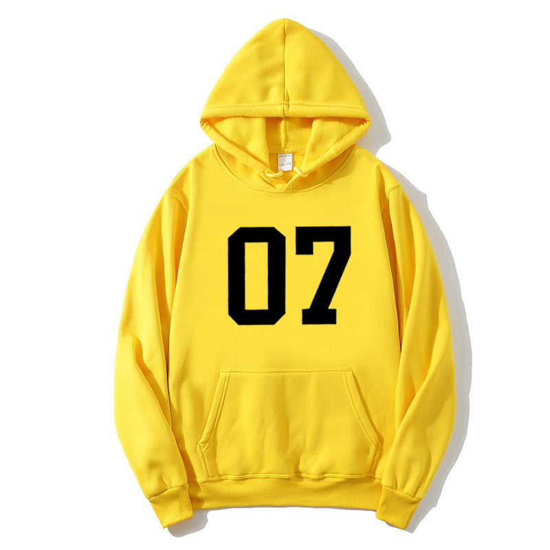 Women's hoodie with large lettering Lisslune