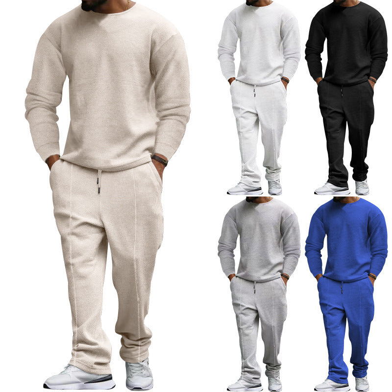 Men's Casual Knit Suit Lisslune