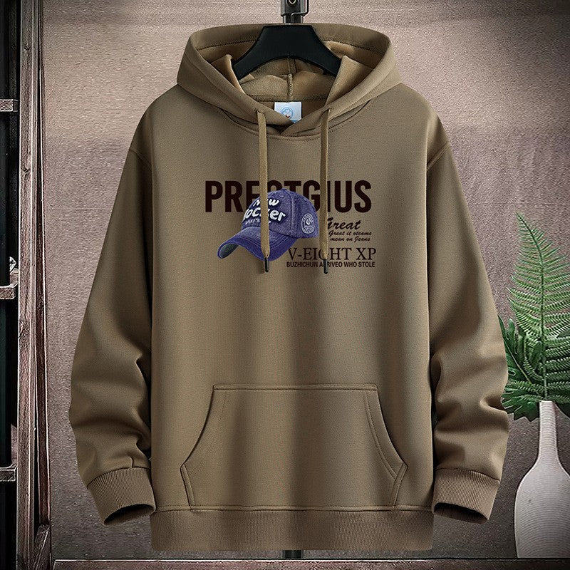 Women's Hooded Sweatshirt with Creative Graphic Design and Practical Kangaroo Pockets Lisslune