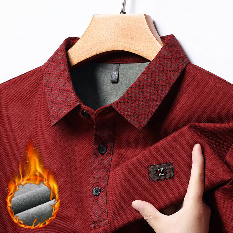 Men's geometric polo shirt Lisslune