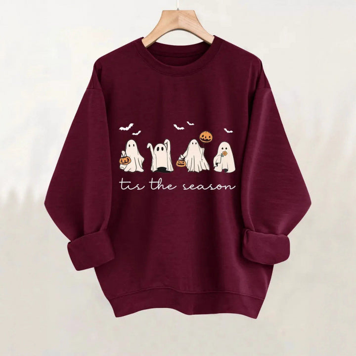 Women's sweatshirt with playfully spooky design Lisslune
